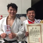 全日本選抜柔道体重別選手権大会、向　翔一郎（４年・９０キロ級）が初出場、初優勝！
